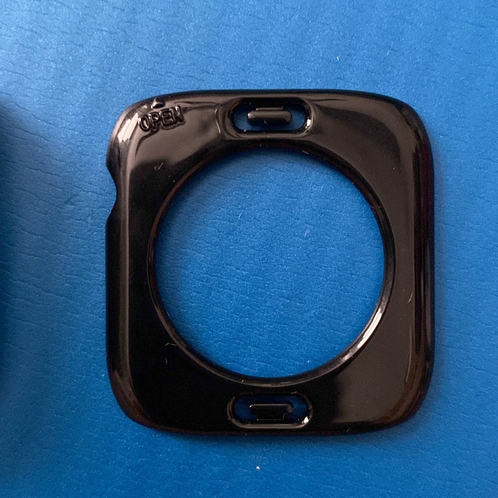 Matte black piracy screen Apple Watch Series 10 46MM case - Picture 11 of 17